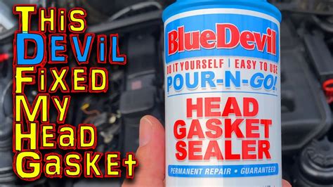 blue devil head gasket sealer test|blue devil gasket sealer directions.